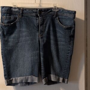 Faded Glory Women's Blue Jean Shorts